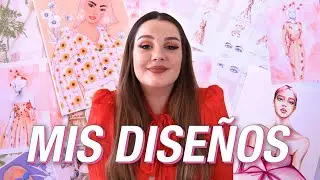 MIS PRIMEROS DISEÑOS DE MODA | Ilustraciones y colección de ropa #Monitily