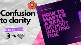 Master any skill without wasting time ( 1- minute rule ) Student must watch🚀👀👀