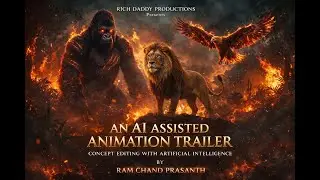 KING LION | AI ASSISTED ANIMATION TRAILER | RAM CHAND PRASANTH | RICH DADDY PRODUCTIONS