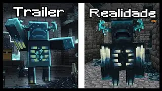 MINECRAFT 1.19 - TRAILER VS REALIDADE (REALITY)
