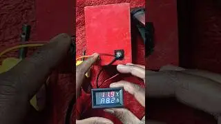 How To Check Amp Any Load &bull; Dual LED Voltmeter Ammeter Monitor Panel #shorts #amp #meter #technology