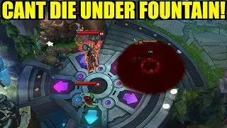 VLADIMIR FOUNTAIN DIVE! Insane Damage!! PERMANENT POOL! [ League of Legends ]