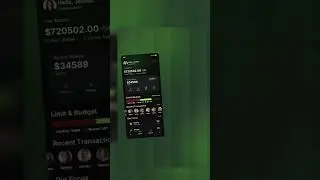 Modern Finance Tracker Mobile App UI Design