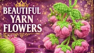 ✨💯 Wonderful💕 & Beautiful 💖crochet🧶 glorious💞 flower🌸 in dual colour🩷|Beginners✨ friendly tutorial 💫