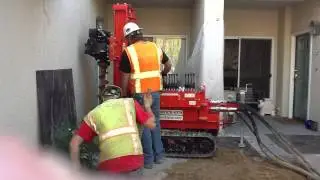 Doug Massey owner of Dakota Drilling with Techno Drill TD308