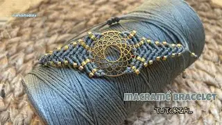 How to Make a Macramé Bracelet with a Connector