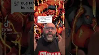 &iquest;C&oacute;mo de fuerte es Red Hulk?