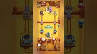 3-CROWN SWEEP! 💥 No Towers Left Standing! Clash Royale Day 156 Battle 3 #shorts #clashroyale