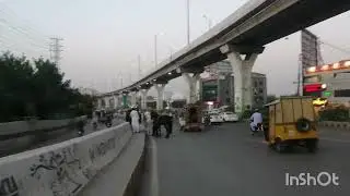 Visited Beautiful Metro Bus Road  Rawalpindi (Pakistan)