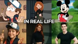 Cartoon Characters in REAL LIFE | AI Art Transformation