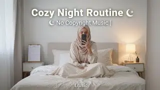 Cozy Night Routine 🌙 No Copyright Music | Calm, Soft & Aesthetic Ambience &ndash; Lrusic