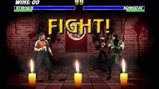 Mortal Kombat Project & STRYKER VS KOMODAI(BRUTALITY)