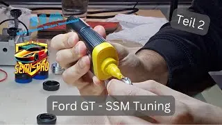Reifen kleben | Ford GT - SSM Tuning (Teil 2) | Slot-Gemeinschaft Nord