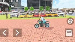 🎮 Franklin drive by🏎️podcast car 🚨 on protection police car🚓in indian 🇮🇳 bike theft auto simulator 🎮