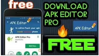 Simple way to download apk editor pro for free || How to download apk editor free || Download Apk Ed