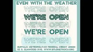 We're Open!