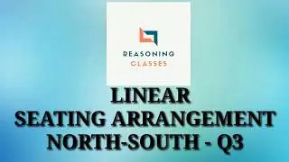 LINEAR  SEATING ARRANGEMENT (8 PEOPLE FACING NORTH SOUTH IN ONE ROW ) - PART 3