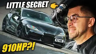 910 HP?! THE FASTEST Hybrid Turbo Toyota Supra! // Nürburgring