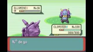 POKEMON EMERALD | CLOYSTER | ATAQUE FURIA | FURY ATTACK