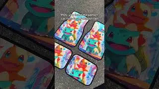 Best car mats for Pok&eacute;mon fans #pokemon #carmats