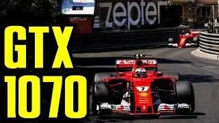 F1 2017 GTX 1070 OC | 1080p & 1440p Maxed Out | FRAME-RATE TEST