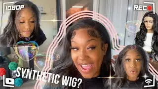 How to make a synthetic wig look real/ expensive | What lace sensational MORGAN | Beginner friendly