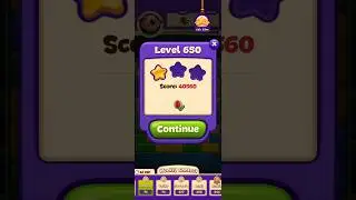 🎯 Toon Blast Level 650&ndash; Puzzle Victory 🏆 パズル勝利!