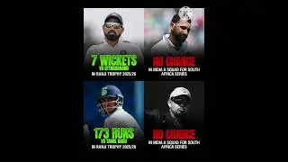 Ranji Trophy Performances Ignored for India A Selection