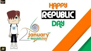 Happy Republic Day Animation Video l 26 January Republic Day l Poon Poon