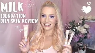 Milk Blur Liquid Matte Foundation in Light | Oily Skin Honest Review | Cruelty Free & Vegan