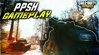 PPSH GAMEPLAY // CALL OF DUTY : WW2 BETA // TapX @ItsRicn
