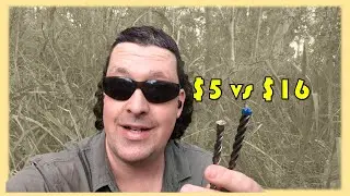 Drill bits for rock: Bosch Expert vs no-name