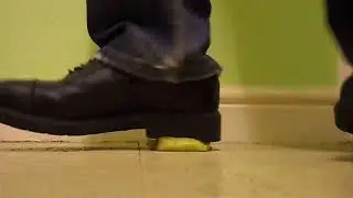 Work shoes crush pear