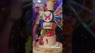Wings of wonder, layers of love!Created this dreamy kinetic butterfly cake...