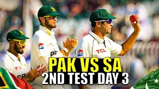 Pakistan vs South Africa 2nd test day 3 || Short highlights || Babarazam on 50
