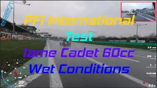 PFI Circuit [Test day] - Session 2 - Zip Kart Cadet - Iame Gazelle 60cc #karting