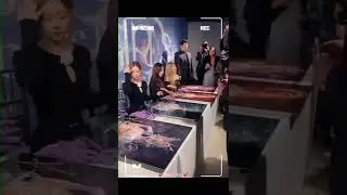Aespa at Sothebys NFT event