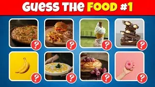 Guess The Food in 10 Seconds 🍕🤔 | 25 Popular Foods & Meals