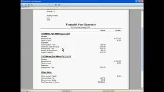 REI Master - End of Financial Year Procedure