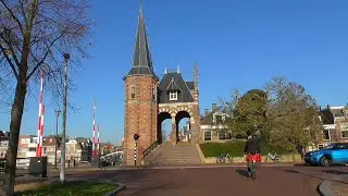 NETHERLANDS center of Sneek (Snits, Friesland)