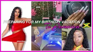 25TH BIRTHDAY VACATION PREP *jamaica* (photoshoot, nails, 30in. wig install, etc. | Pajon Monye&rsquo; 💗