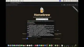 Installing Homebrew Package Manager for macOS