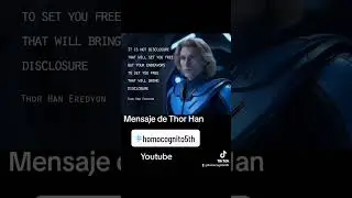 mensaje de Thor Han cr&eacute;ditos Elena Danaan
