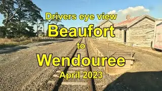 Drivers eye view, Beaufort to Wendouree