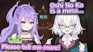 Tenma and Sleepy have girl talk over manga/anime!!