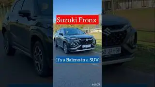 Suzuki Fronx | Value for money family car | Compact SUV | Suzuki Baleno in a SUV body