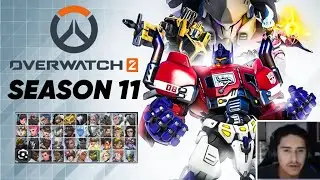 Overwatch 2 Season 11 Patch Notes Reaction & Transformers Collab! 🚀🔧