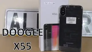 Doogee X55 Smartphone Unboxing