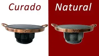 Modo de cura da Grelha e fondue de pedra sabão