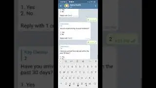 Opine Health Bot for Telegram